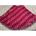 Pink Gopi Skirt with attractive border and full lining