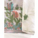 Designer  fully embroidered unstitched Cotton Salwar Suit fabric with embriodered Dupatta
