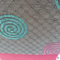 Designer fully embroidered Unstitched Cotton, 3 pcs Salwar Suit fabric with Two Tone Dupatta