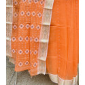 Handloom Cotton Saree with Attractive Border without Blouse Piece Handloom Cotton Saree with Attractive Border without Blouse Piece
